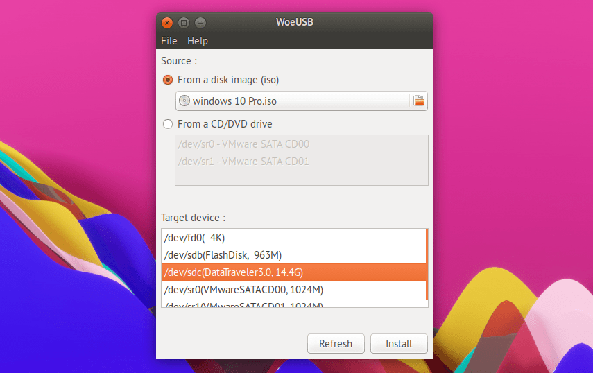 create bootable ubuntu usb stick on mac for windows